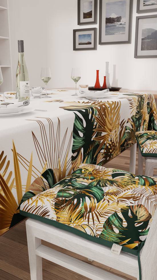 PETTI Tovaglia da tavola Antimacchia, Copritavolo da Cucina, Tropical-04 Offerte stagionali