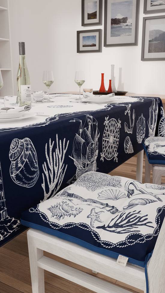 PETTI Cuscini per Sedie Coprisedia 6 Pezzi Marino-02 Fino al 60% di sconto