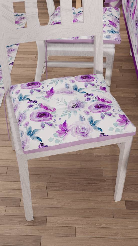 PETTI Cuscini per Sedie Coprisedia 6 Pezzi Floreale-02 Fino al 55% di sconto