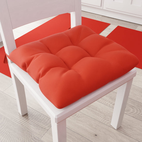PETTI Cuscini per Sedie Cucina, Cuscini Coprisedie 6 Pezzi Rosso 50% di sconto con spedizione gratuita