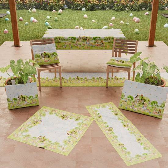 PETTI Tappeto Cucina Pasqua Antiscivolo Passatoia Pasqua Cucina lavabile PicNic Sottocosto