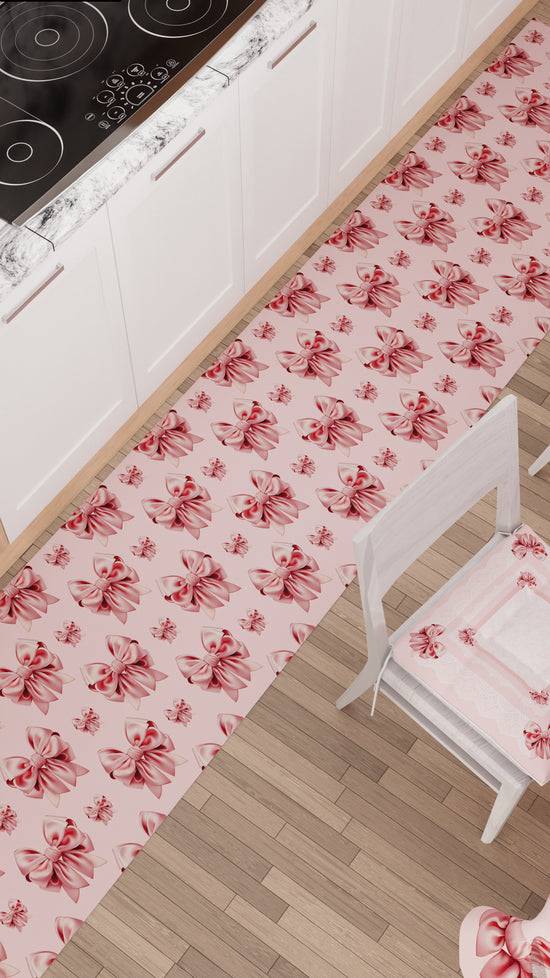 PETTI Tappeto Cucina Antiscivolo Passatoia Cucina lavabile, Cucina Fiocco Rosa Convenienza