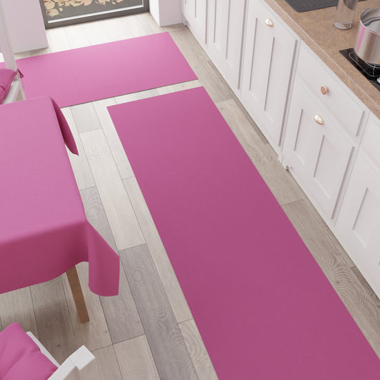 PETTI Tappeto Cucina, Passatoia Cucina, Tinta Unita Fucsia Prezzo di fabbrica