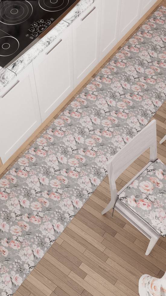 PETTI Cuscini per Sedie Coprisedia 6 Pezzi Floreale-17 Grigio Latest fashion