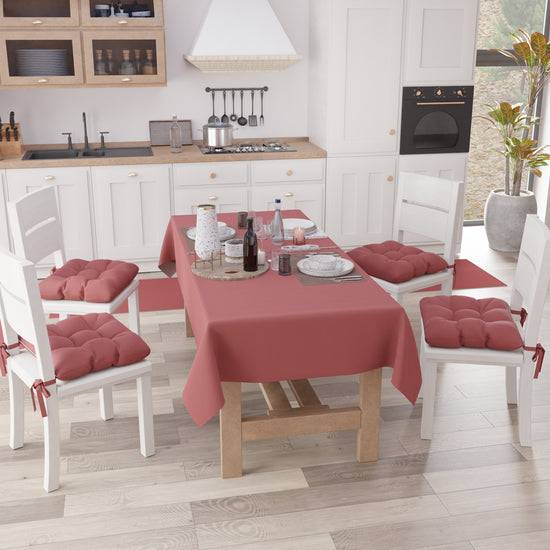 PETTI Cuscini per Sedie Cucina, Cuscini Coprisedie 6 Pezzi Cipria Scuro ACQUISTA ORA