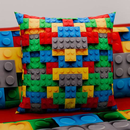 PETTI Cuscini, Copricuscini Divano, Cuscini Arredo in Stampa Digitale Lego Sconto