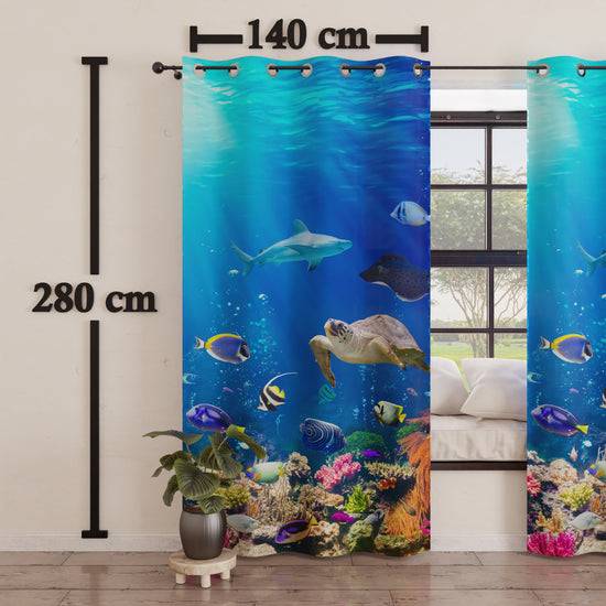 PETTI Tenda Arredo da Interno a Pannelli con Anelli Acquario Outlet