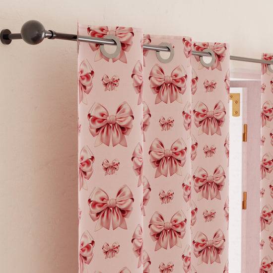 PETTI Tenda Arredo da Interno a Pannelli con Anelli Fiocco Rosa I Più Venduti