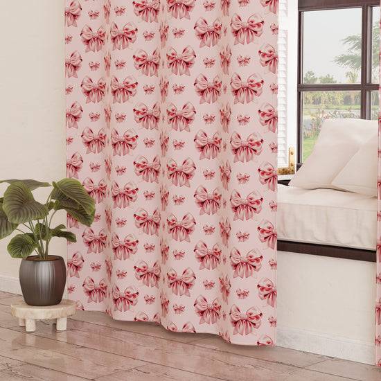 PETTI Tenda Arredo da Interno a Pannelli con Anelli Fiocco Rosa I Più Venduti
