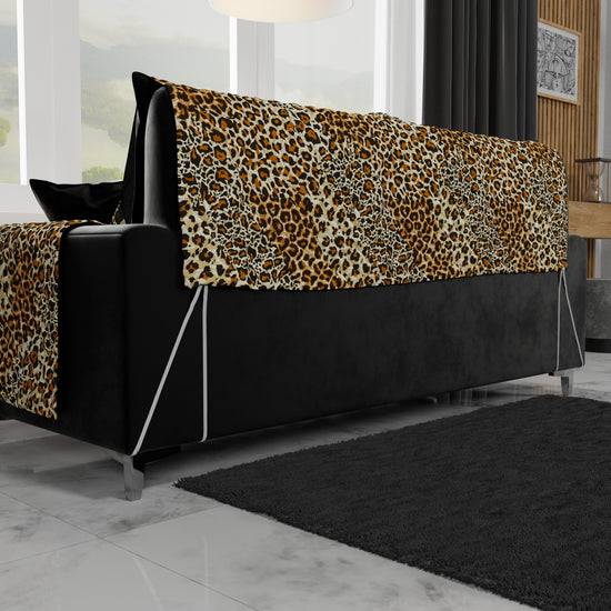 PETTI Copridivano, Salvadivano in Stampa Digitale, Reversibile, Animalier Maculato Shopping online