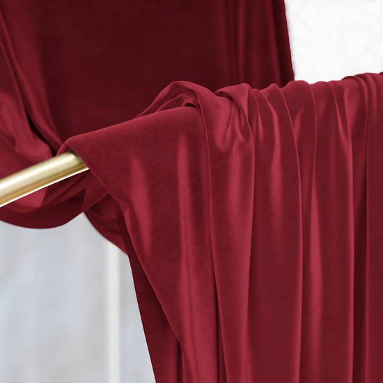 PETTI Tenda a Pannello in Velluto per Interni con Anelli, 140x280 cm, Bordeaux Nuovi prodotti