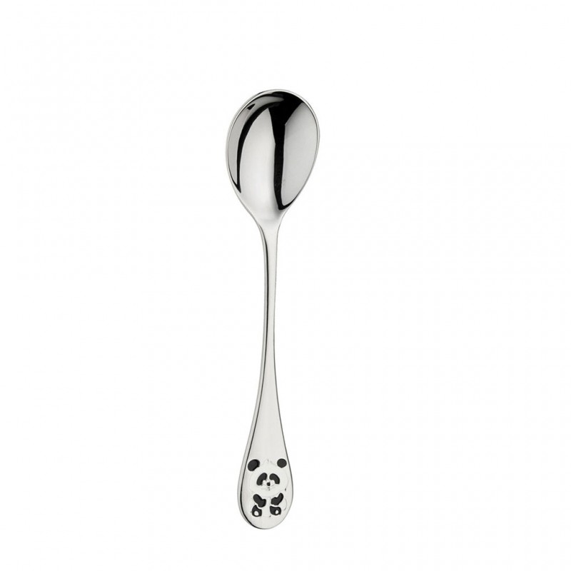 Pintinox Arca di Noé » Set posate da bambino in acciaio inox 18/10 (4 pezzi) Vendita Calda