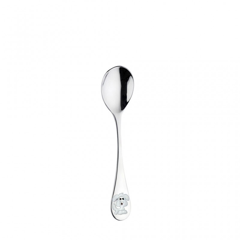 Pintinox Arca di Noé » Set posate da bambino in acciaio inox 18/10 (4 pezzi) Vendita Calda