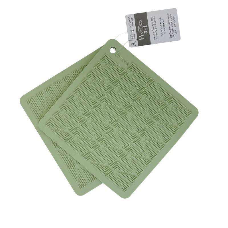 Pintinox Presine multifunzione » set presine colore tortora Soddisfazione Garantita