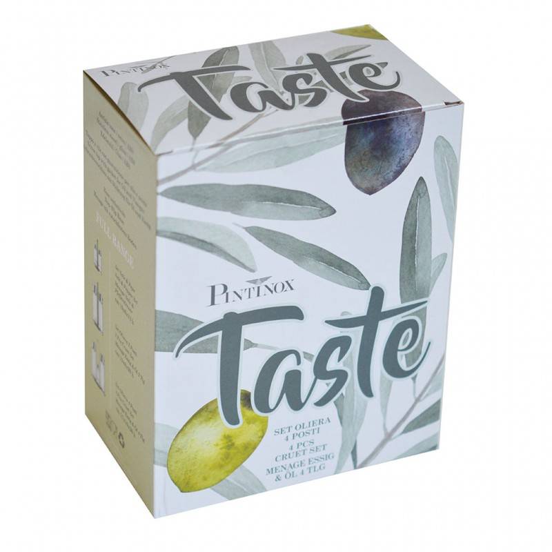 Pintinox TASTE » Set Oliera 4 posti Sottocosto