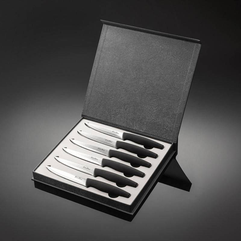 Pintinox Virtuoso Set coltelli » 6 pezzi Coltelli da bistecca Saldi Di Fabbrica