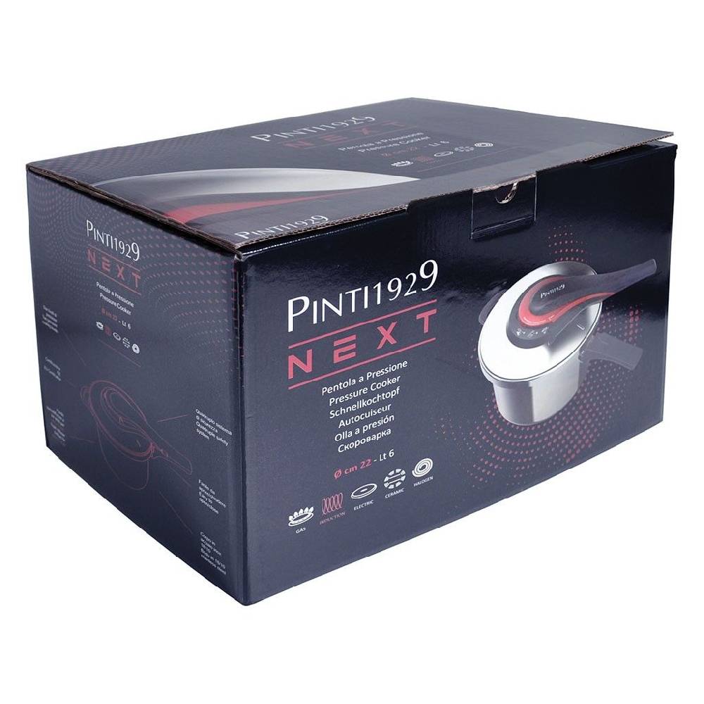 Pintinox Next » Pentola a pressione 6 litri Acquista Ora