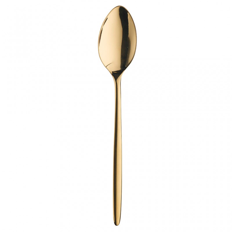 Pintinox Olivia Treasure Gold » Posate da tavola in acciaio con finitura Treasure Gold Sottocosto