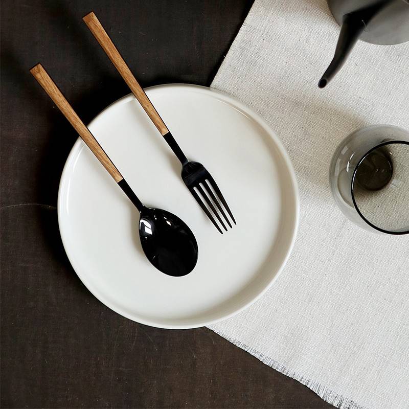 Pintinox Sushi Anniversary Black&Teak » set 24 posate da tavola in acciaio Hotsell