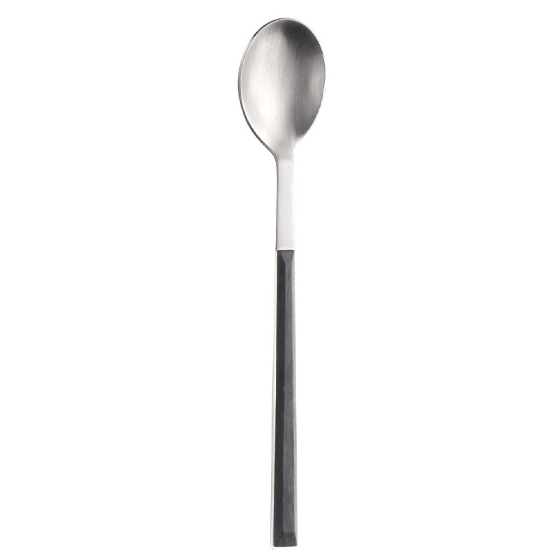 Pintinox Sushi Moka » Cucchiaini satinato con manico ebano Nuova