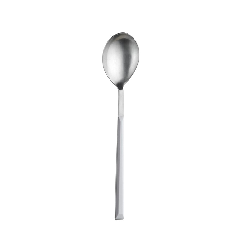 Pintinox Sushi Pro » Set 24 posate da tavola in acciaio satinato con manico bianco Italy