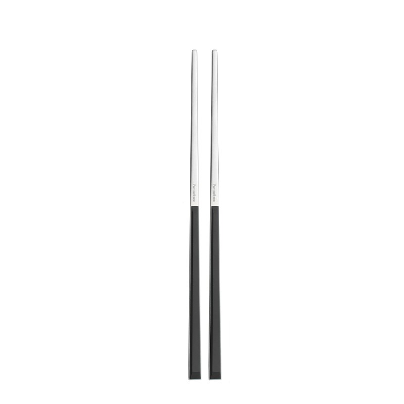 Pintinox Sushi Pro » Set 24 posate da tavola in acciaio satinato con manico nero 2025