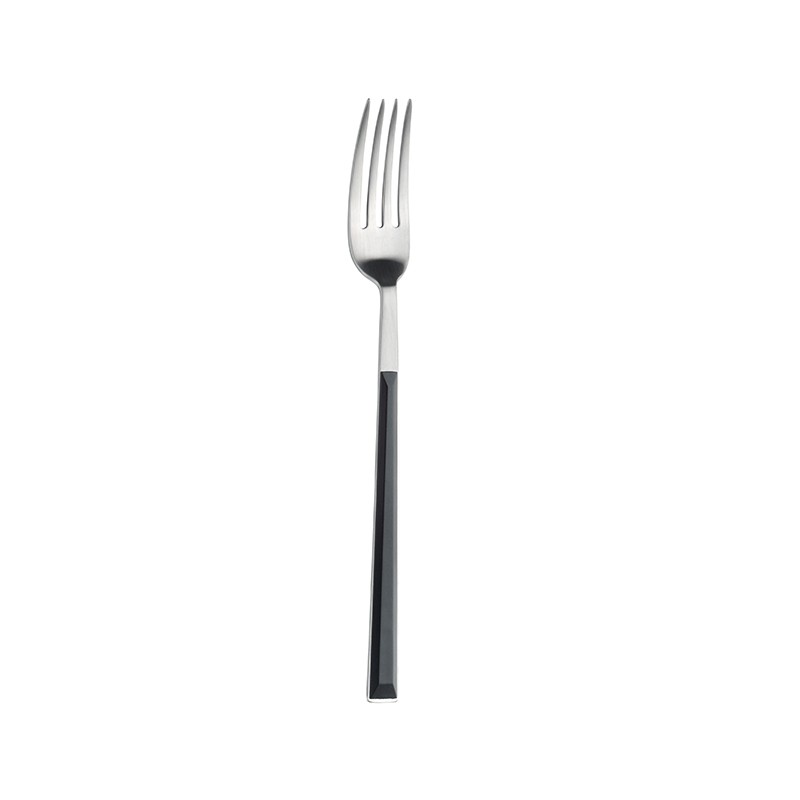 Pintinox Sushi Pro » Set 24 posate da tavola in acciaio satinato con manico nero 2025