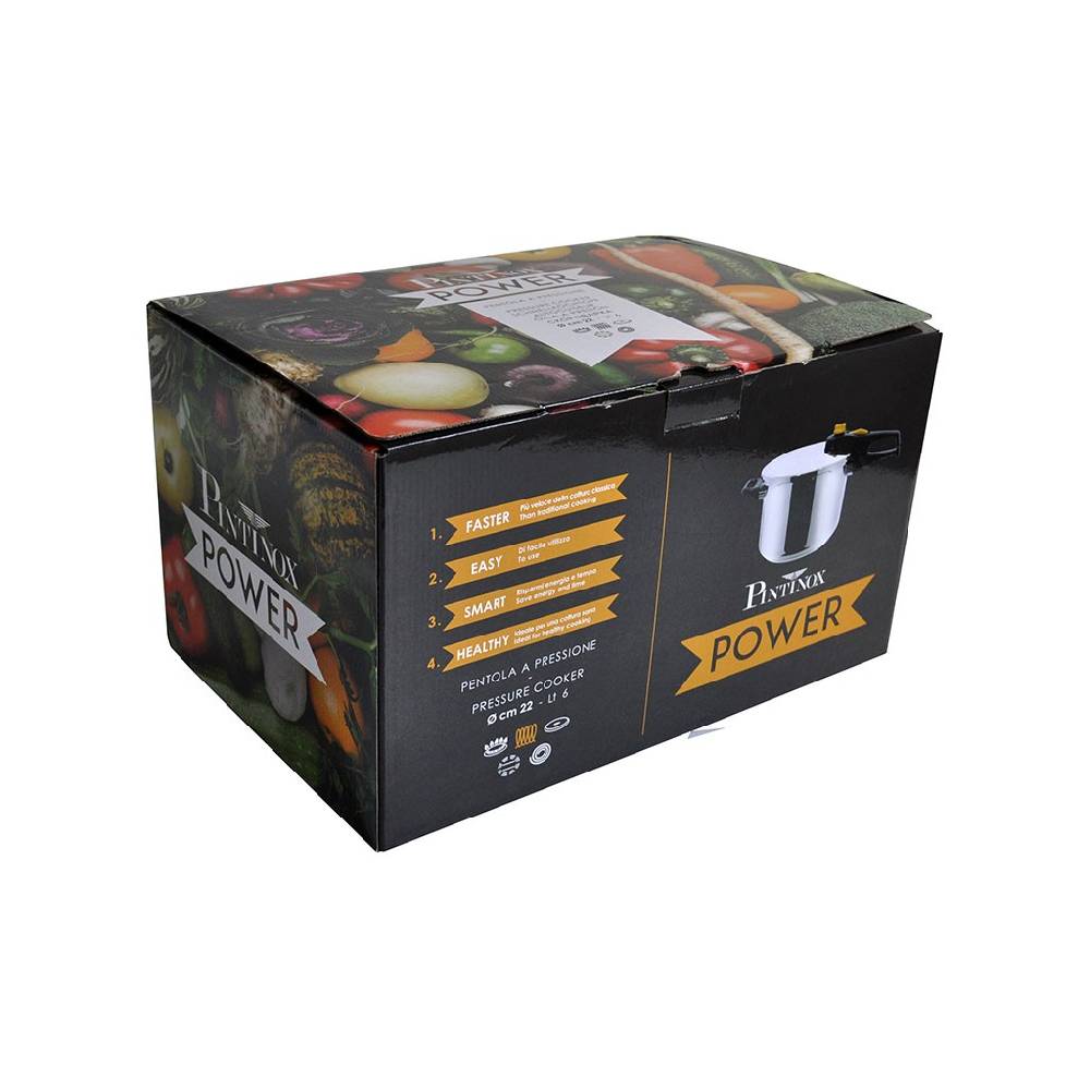 Pintinox Power » Pentola a pressione 6 litri Prezzo Ridotto