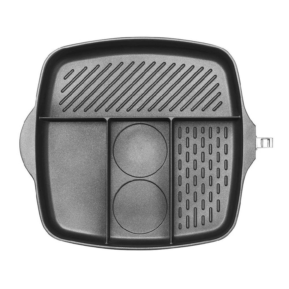 Pintinox PRO » Multipan con manico staccabile 32x32 cm in alluminio con rivestimento interno antiaderente Online