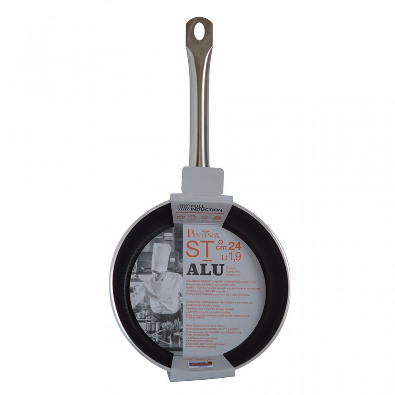 Pintinox ST-alu » Padella in alluminio ad alto spessore con rivestimento antiaderente a 3 strati Offerta natalizia