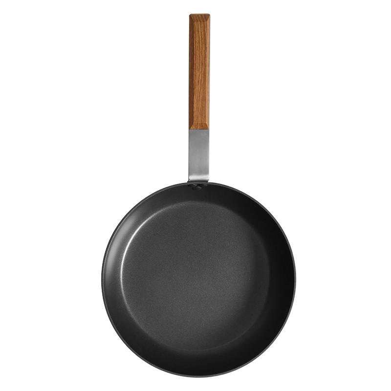 Pintinox Sushi » Padelle in alluminio forgiato con manico effetto teak 2025