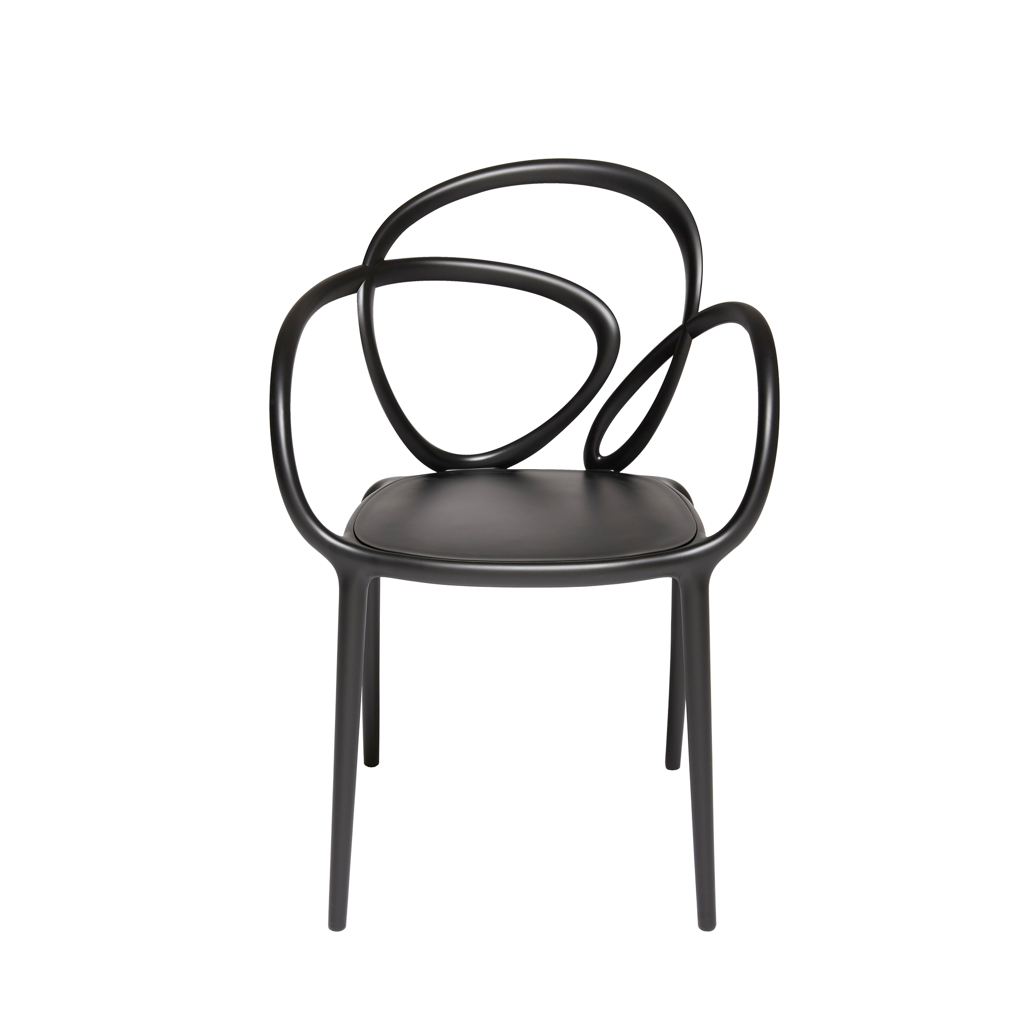 Qeeboo Loop Chair Without Cushion - Set of 2 pieces Saldi Di Fabbrica