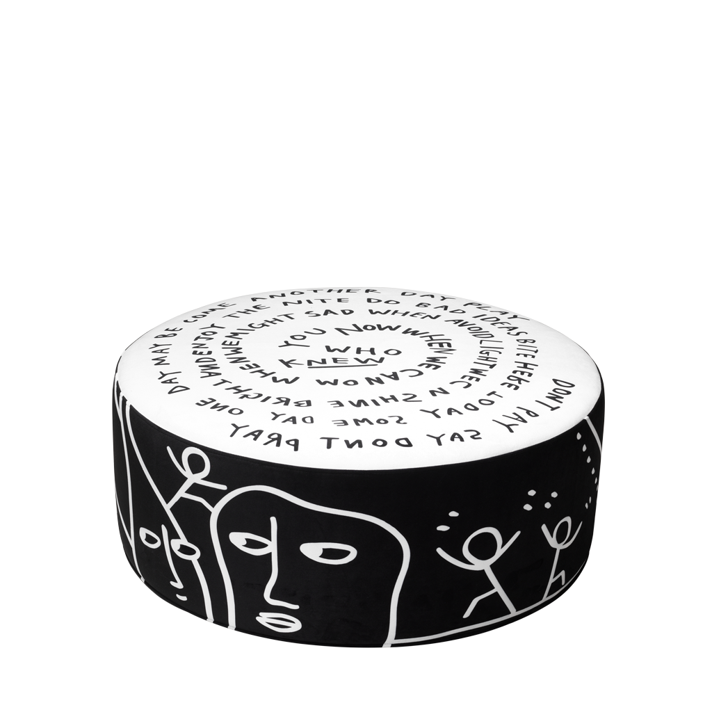 Qeeboo Dawn Pouf L Vendita