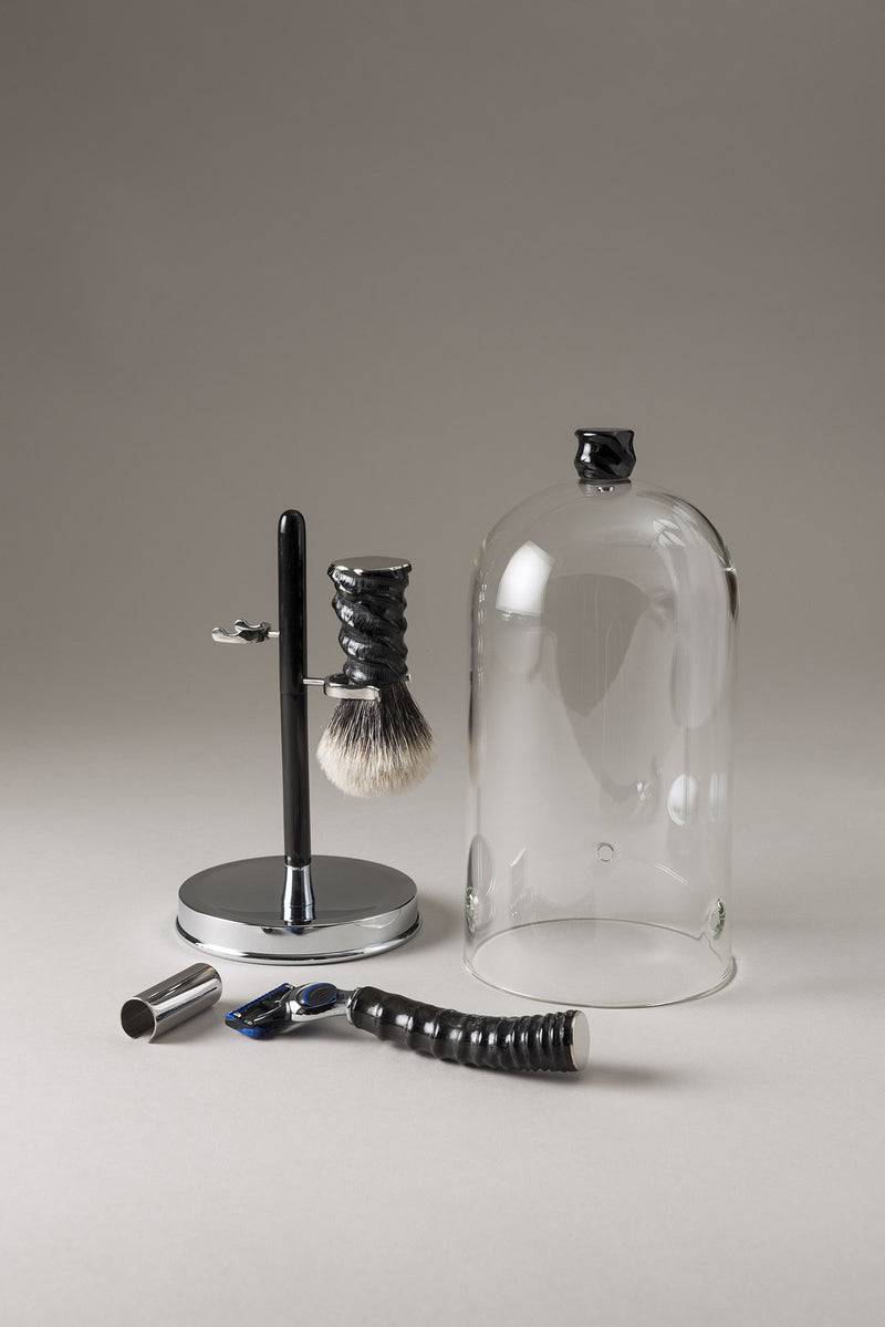 Lorenzi Milano Set barba toilette con campana in Springbok Sconto