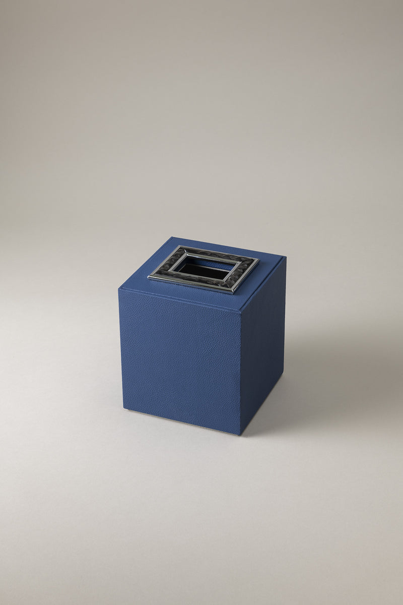 Lorenzi Milano Cubo porta fazzoletti in Orice Saldi Di Fabbrica