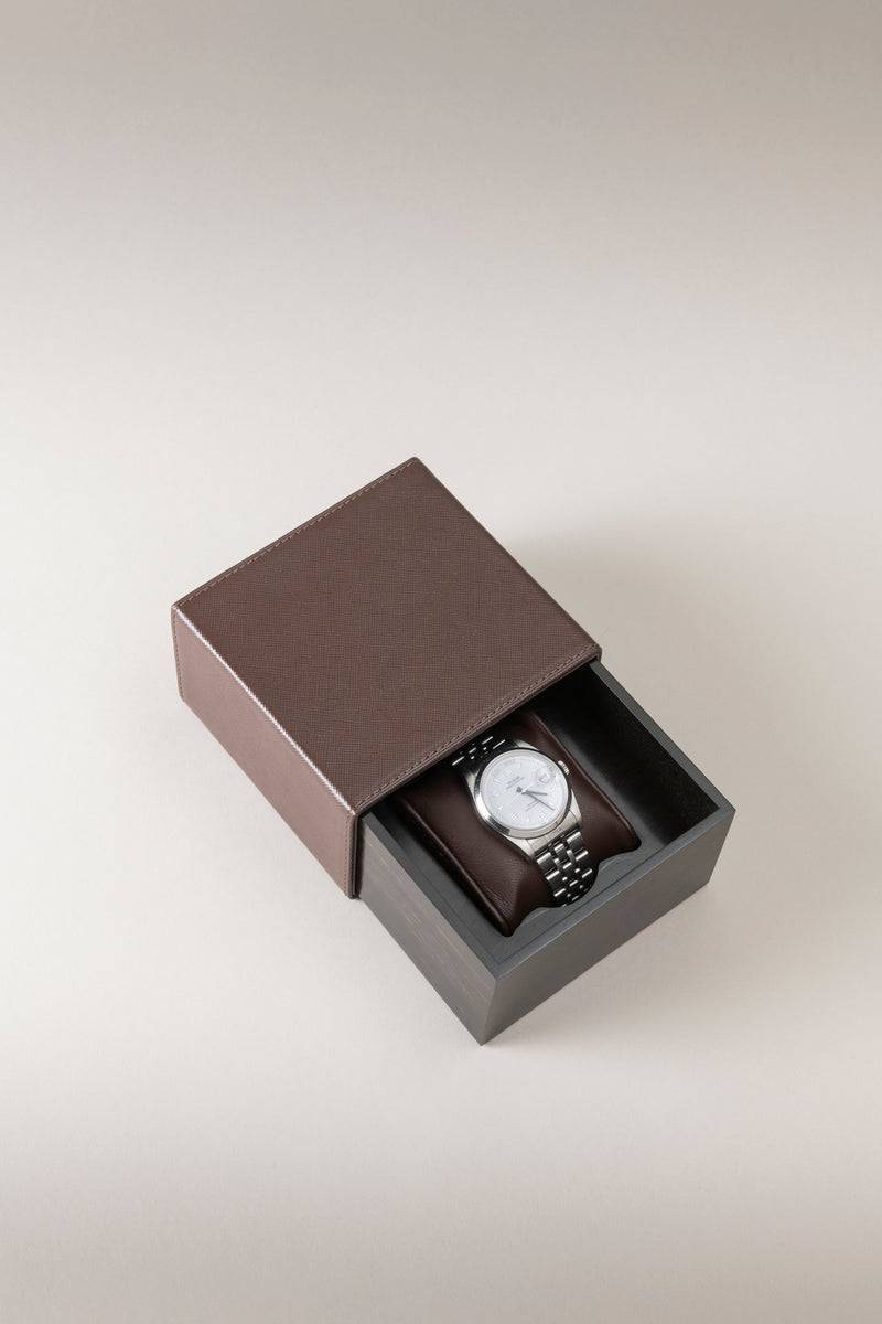 Lorenzi Milano Scatola per orologio in Saffiano Outlet