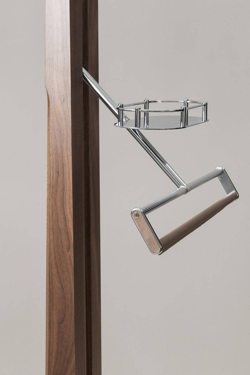 Lorenzi Milano Servo muto da bagno con specchio in Marmo bianco Carrara In Saldo