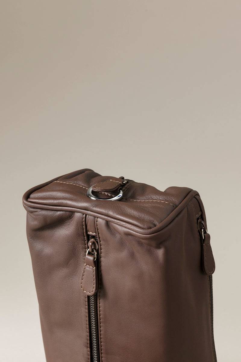 Lorenzi Milano Necessaire da viaggio medio in Nappa Fino Al -60%