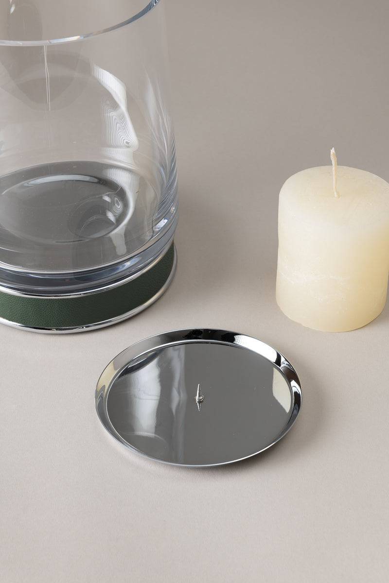 Lorenzi Milano Porta candele grande in Vitello nautico Outlet