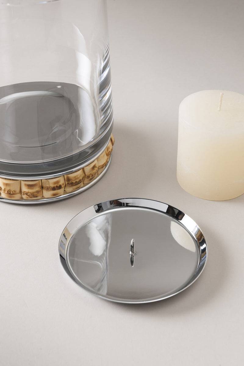 Lorenzi Milano Porta candele grande in Bambù Offerte
