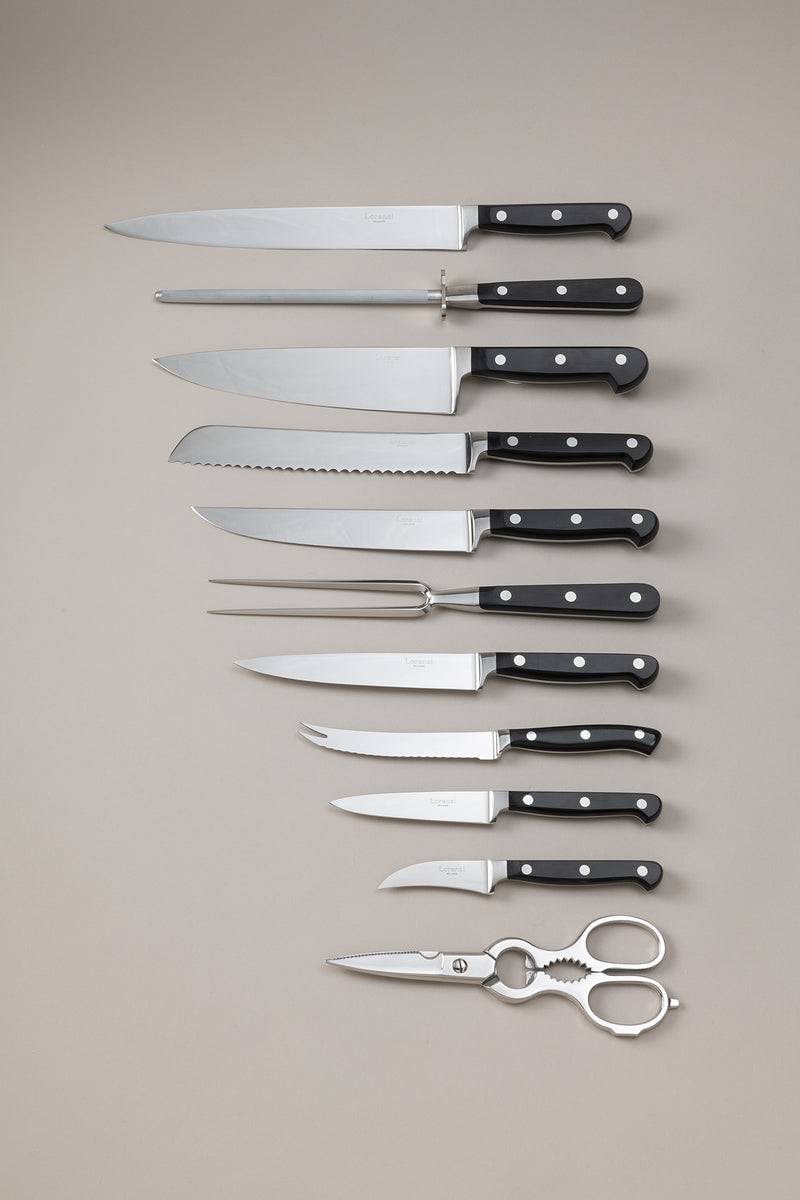 Lorenzi Milano Set coltelli da cucina piccolo in Noce canaletto Negozio