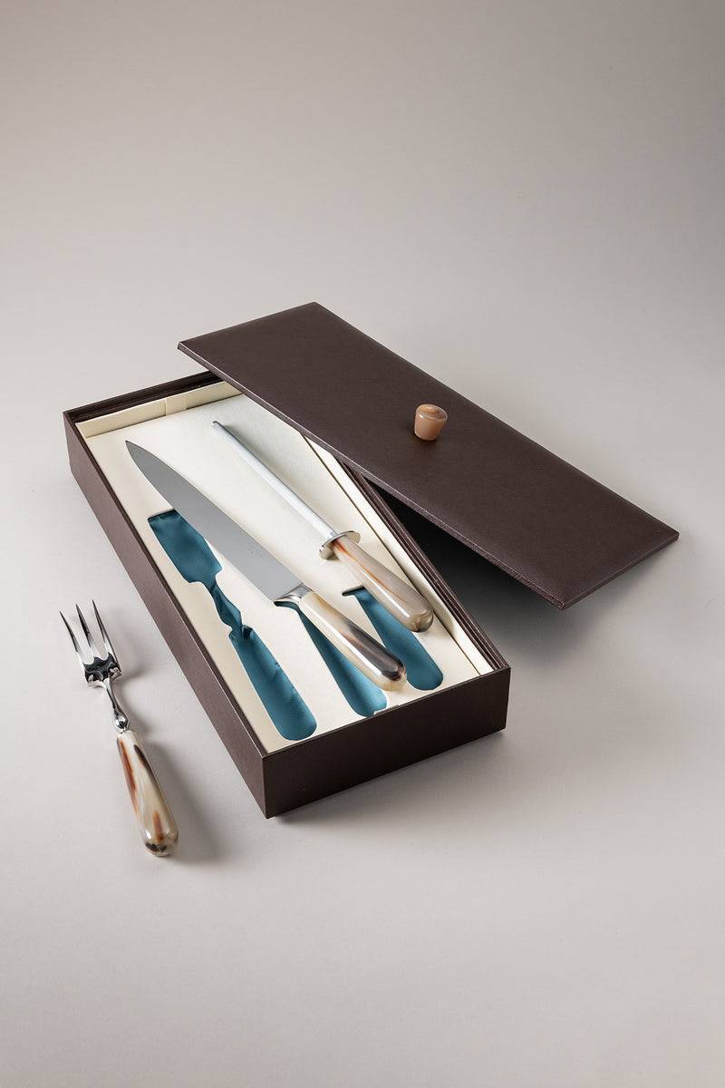 Lorenzi Milano Trio per arrosti deluxe in Zebu Vendita