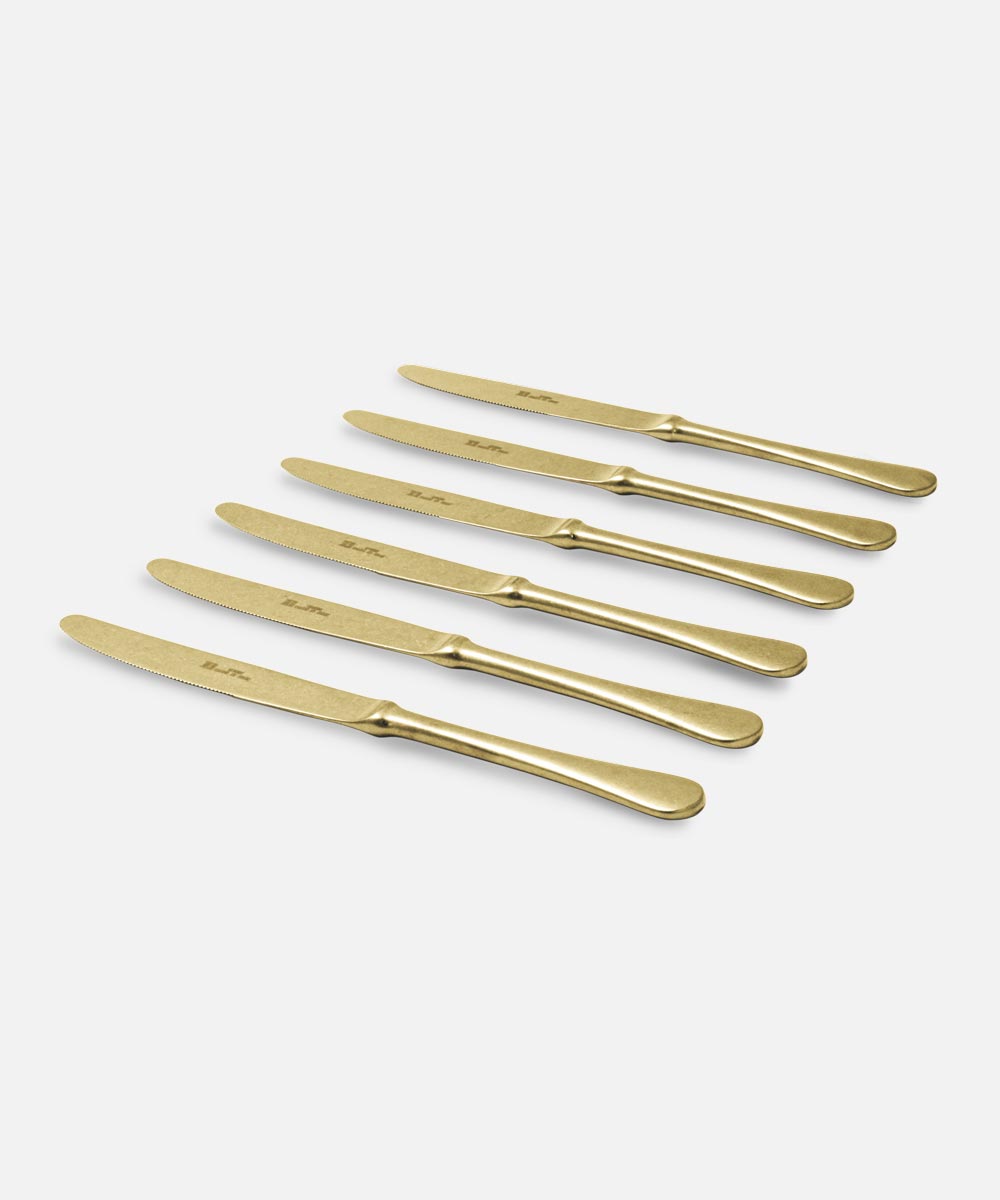 Rivadossi Sandro Serena Antico Set 6 coltelli tavola
