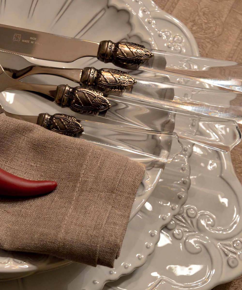 Rivadossi Sandro Vittoria Set 6 coltelli tavola Moda