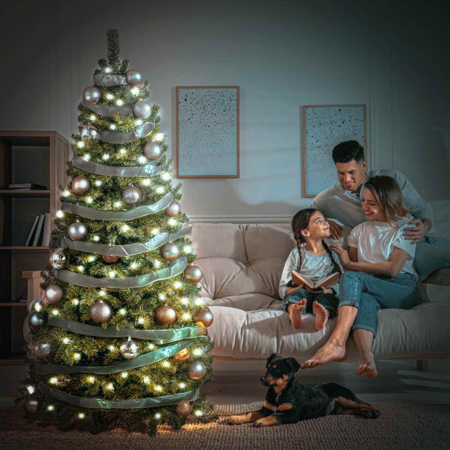 Leroymerlin Dasher - Albero di Natale in PVC ø110 x 210H cm 1100 rami Fino Al -60%