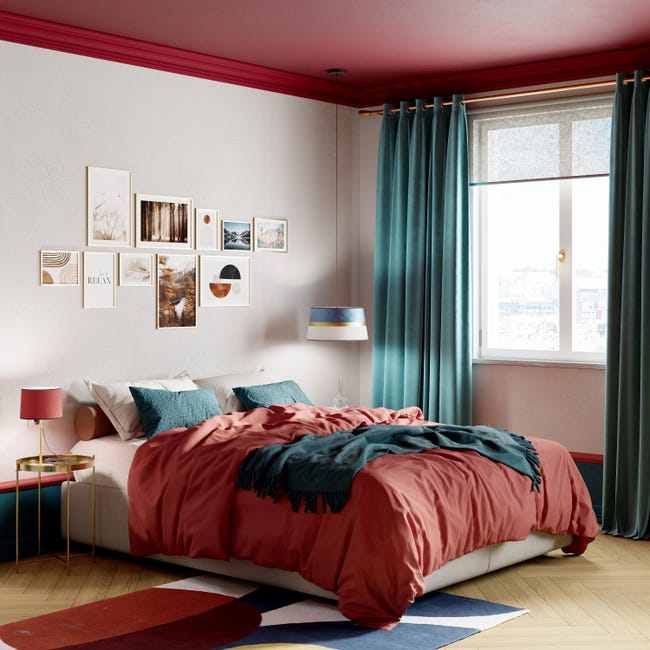 Leroymerlin Tenda INSPIRE New Manchester azzurro occhiello 140x280 cm Hotsell