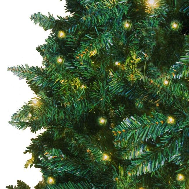 Leroymerlin Cupid - Albero di Natale con luci LED ø114 x210H 1200 rami Vendita Calda