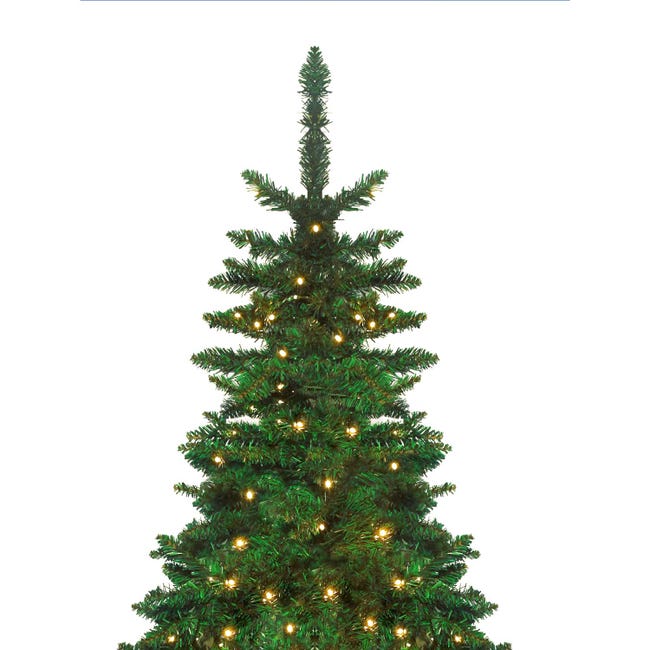 Leroymerlin Cupid - Albero di Natale con luci LED ø114 x210H 1200 rami Vendita Calda