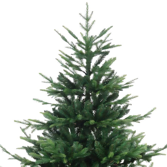 Leroymerlin Rockefeller - Albero di Natale effetto realistico in PE e PVC ø157x240H 3423 rami I Più Venduti