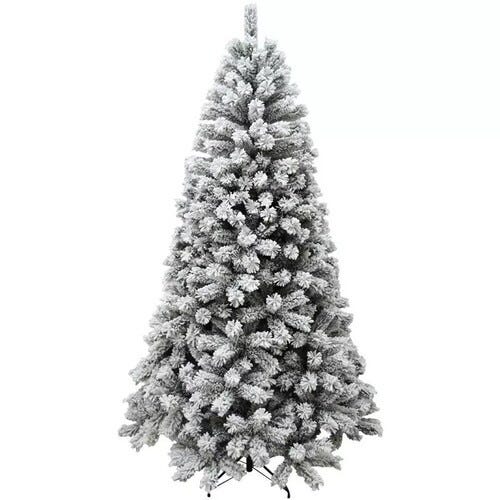 Leroymerlin Albero Di Natale Innevato 240cm Super Folto Effetto Neve Reale Italy